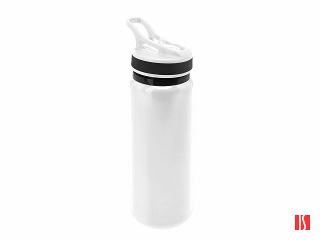 Бутылка алюминиевая с цельнолитым корпусом, 680 мл, белый