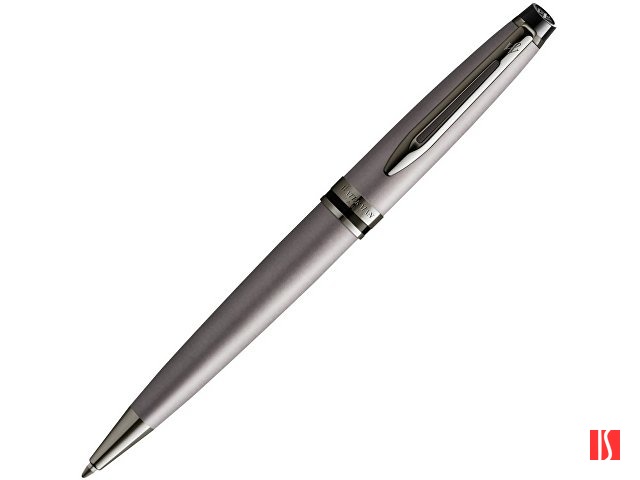 Шариковая ручка Waterman Expert Silver, цвет чернил Mblue,  в подарочной упаковке
