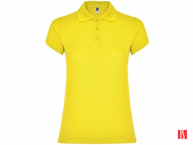 Рубашка поло "Star" женская, желтый