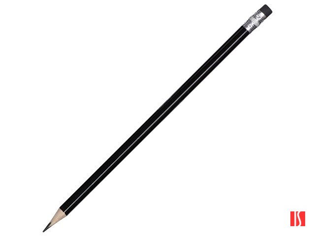 Трехгранный карандаш "Графит 3D", черный
