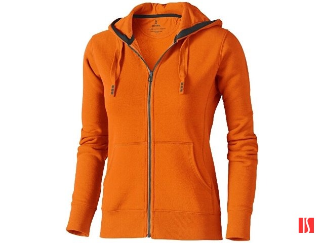 Купить Толстовка «Arora» женская с капюшоном, оранжевый Толстовка «Arora» женская с капюшоном, оранжевый