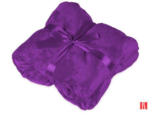 Плед мягкий флисовый Fancy, сиреневый