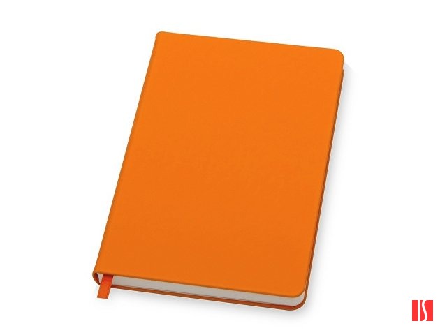 Бизнес-блокнот "С3" софт-тач с магнитом, твердая обложка, 128 листов, оранжевый