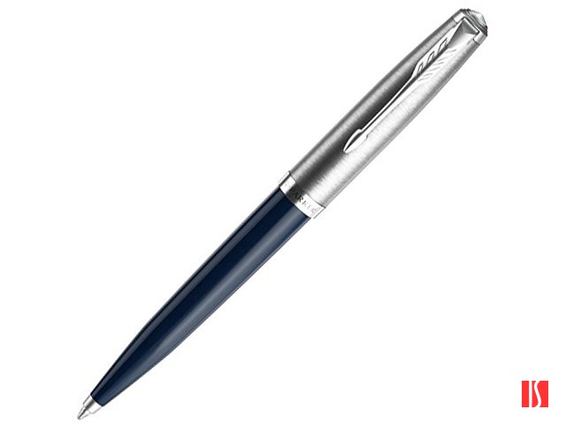 Шариковая ручка Parker 51 CORE MIDNIGHT BLUE CT, стержень: M, цвет чернил: black, в подарочной упаковке.