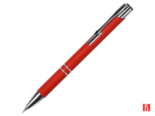 Механический карандаш "Legend Pencil" софт-тач 0.5 мм, красный