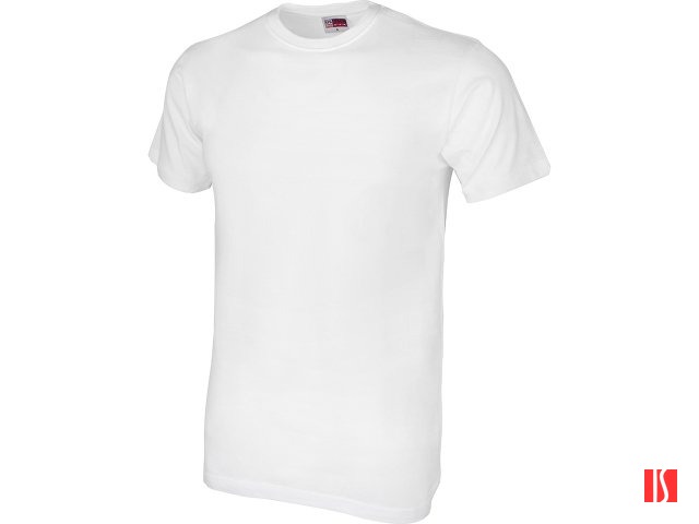 Футболка Club мужская, без боковых швов, белый