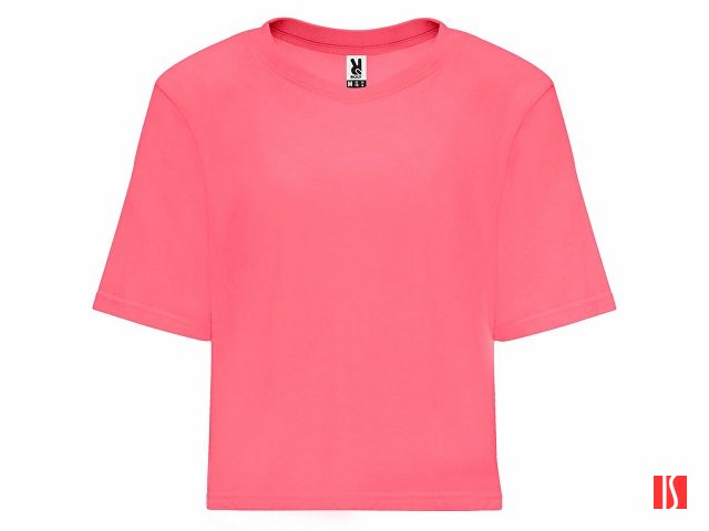 Футболка "Dominica" женская, лососевый неон