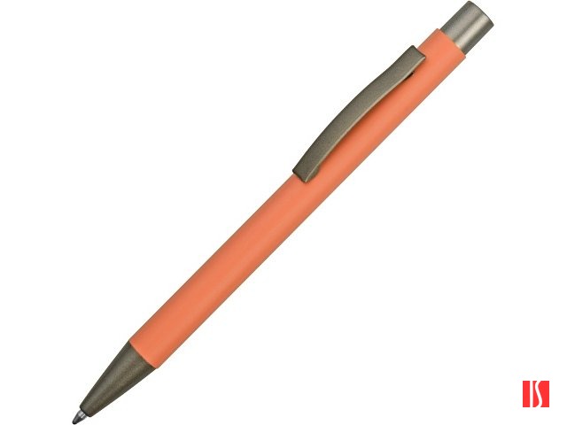 Ручка металлическая soft touch шариковая «Tender», коралловый