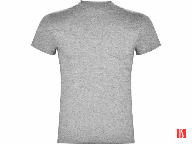 Футболка "Teckel" мужская, серый меланж