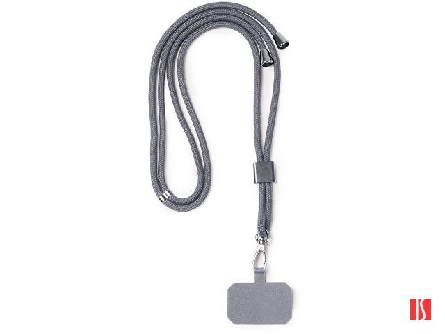 Купить Ланьярд для телефона Kusi, серый Ланьярд для телефона Kusi, серый