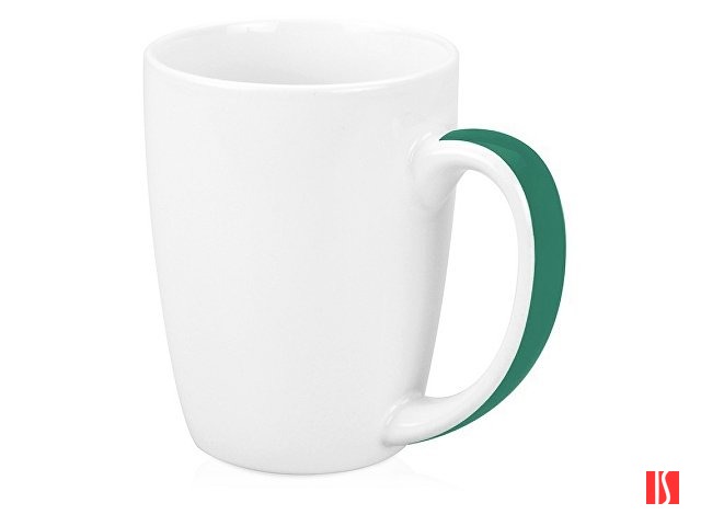 Кружка "Good Day" 320мл, белый/зеленый