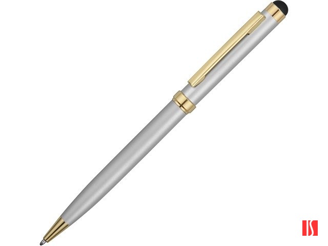 Ручка шариковая "Голд Сойер" со стилусом, серебристый