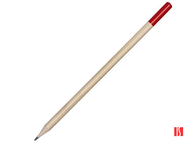 Карандаш "Moana", натуральный/красный