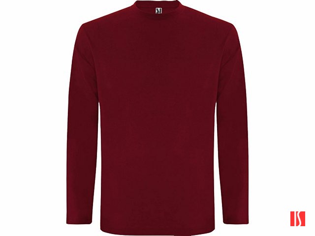 Футболка с длинным рукавом "Extreme" мужская, гранатовый