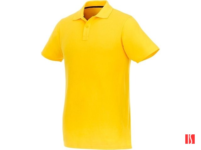 Мужское поло Helios с коротким рукавом, желтый