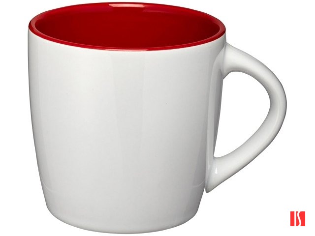 Керамическая чашка Aztec, белый/красный