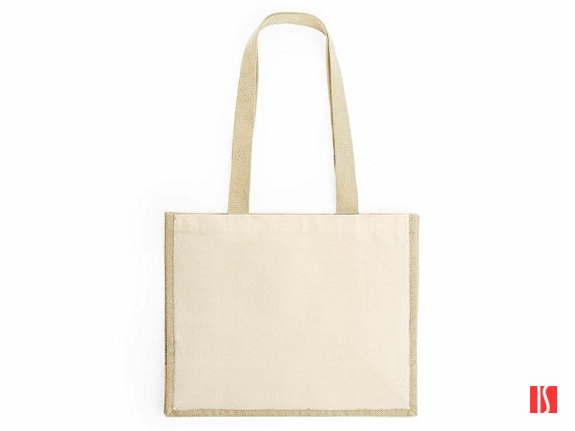 Сумка NANTES из ламинированного джута, бежевый