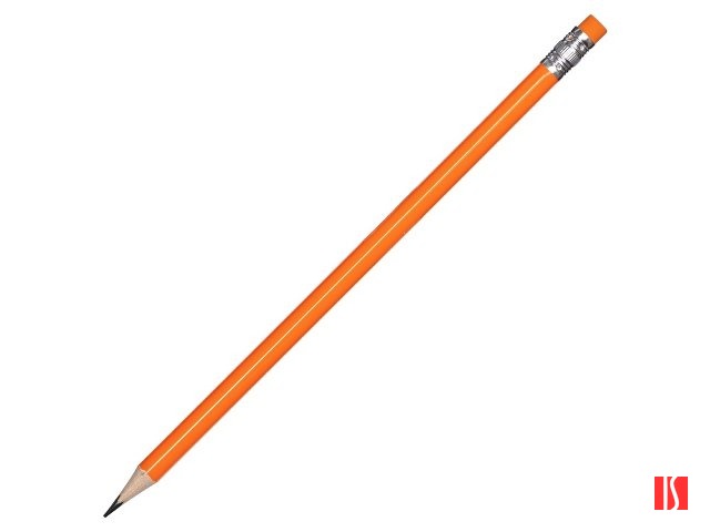 Трехгранный карандаш "Графит 3D", оранжевый