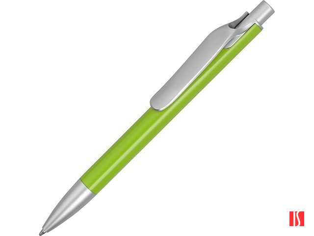 Ручка металлическая шариковая «Large», зеленое яблоко/серебристый