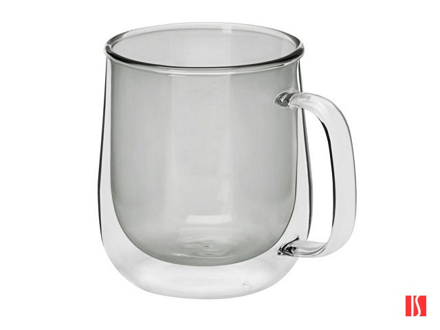 Цветная кружка Ubud с двойными стенками, черный