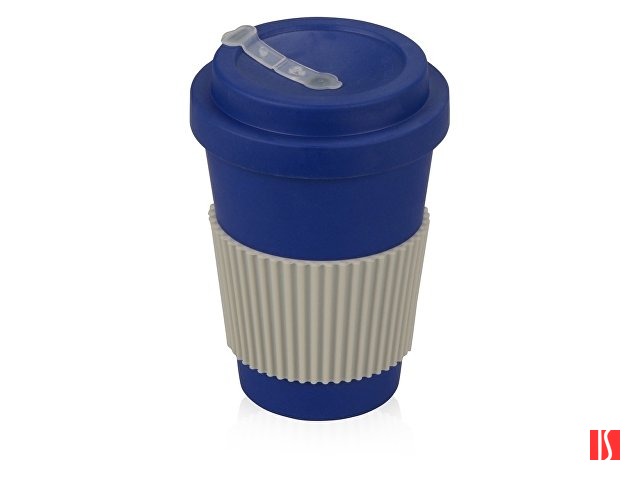 Термокружка "Muffin" из натуральных волокон, темно-синий