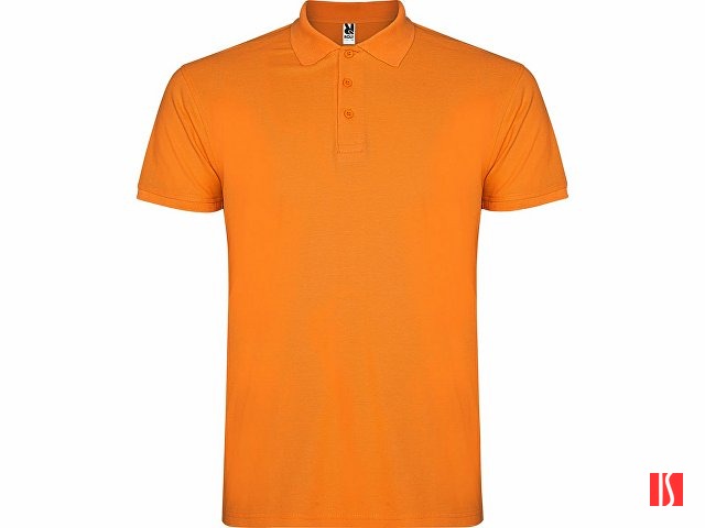 Рубашка поло "Star" мужская, оранжевый
