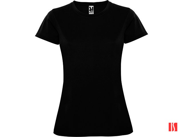 Футболка спортивная женская "Montecarlo", черный