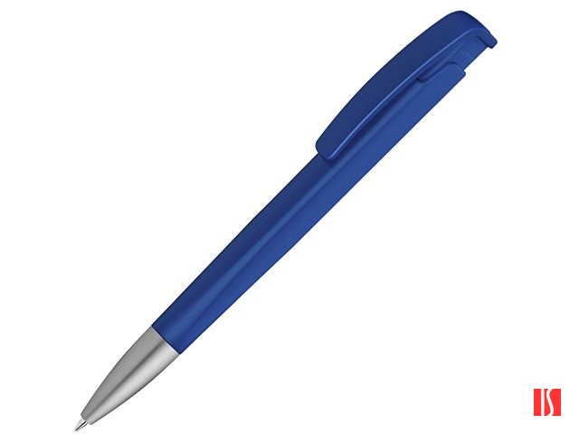 Шариковая ручка с геометричным корпусом из пластика "Lineo SI", синий