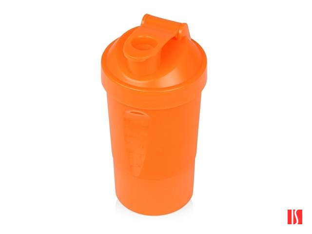 Шейкер для спортивного питания «Level Up», оранжевый