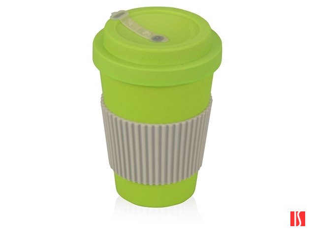 Термокружка "Muffin" из натуральных волокон, зеленое яблоко