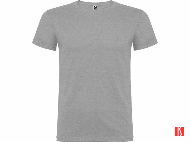 Футболка "Beagle" мужская, серый меланж