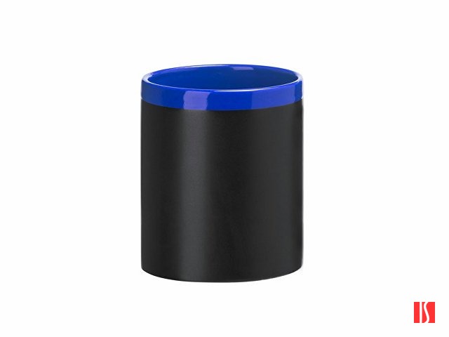 Кружка PALTA, 350 мл, черный/королевский синий