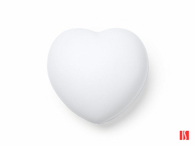 Антистресс BIKU в форме сердца, белый