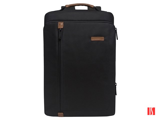 Рюкзак TORBER VECTOR с отделением для ноутбука 15,6", черный, нейлон, 42 х 30 x 13 см