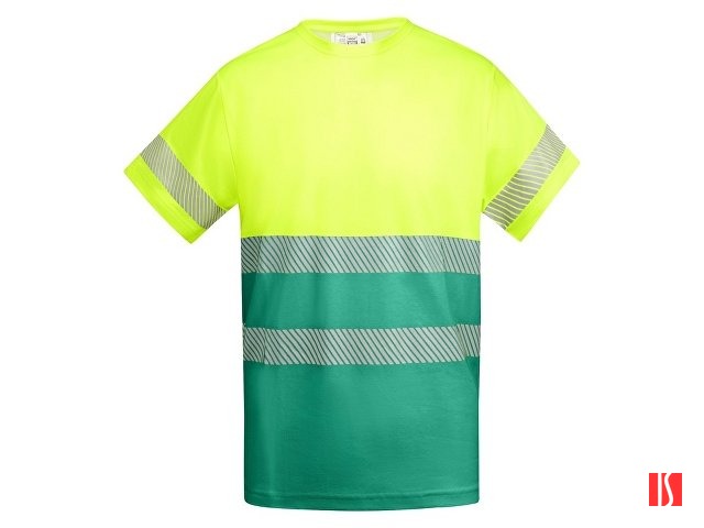 Футболка "Tauri" мужская, лиственный/неоновый желтый