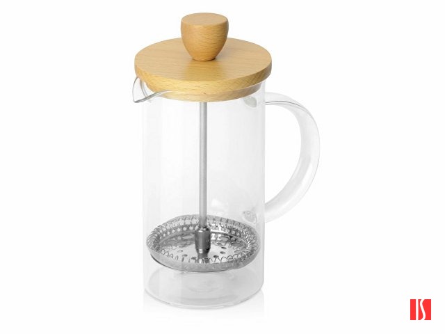 Френч пресс Downtime с деревянной крышкой, 350мл