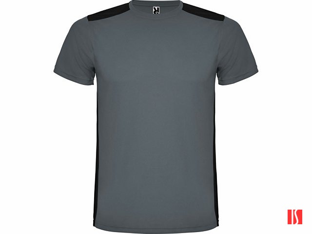 Спортивная футболка "Detroit" мужская, эбеновый/черный