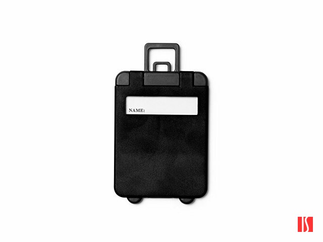 Багажная бирка CHARTER, черный