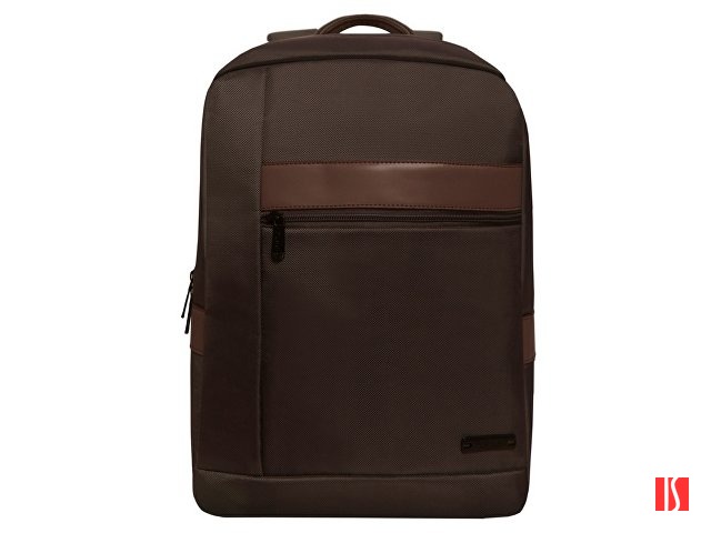 Рюкзак TORBER VECTOR с отделением для ноутбука 15,6", коричневый, полиэстер 840D, 44 х 30 x 9,5 см