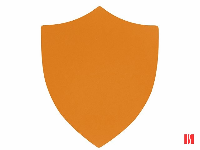 ПАТЧ ЩИТ soft-touch (оранжевый ) 6,6 х 5,5 см