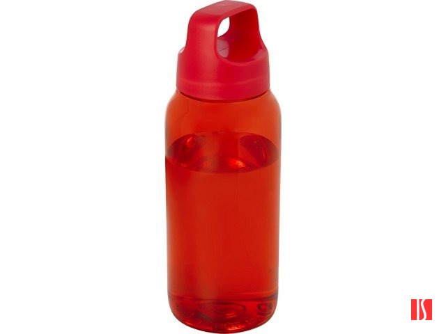 Бутылка для воды Bebo из переработанной пластмассы объемом 450 мл - Красный
