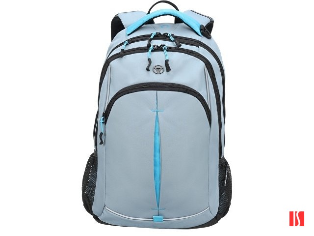 Рюкзак TORBER ROCKIT серый/голубой, полиэстер/добби, 32x15x46 см, 22 л