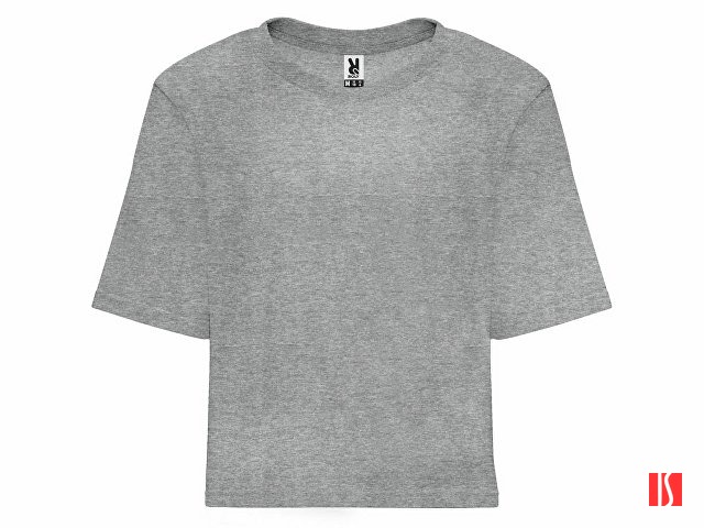 Футболка "Dominica" женская, серый меланж