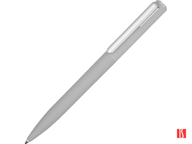 Ручка шариковая пластиковая "Bon" с покрытием soft touch, серый