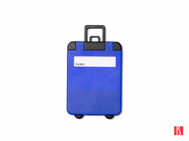 Багажная бирка CHARTER, королевский синий