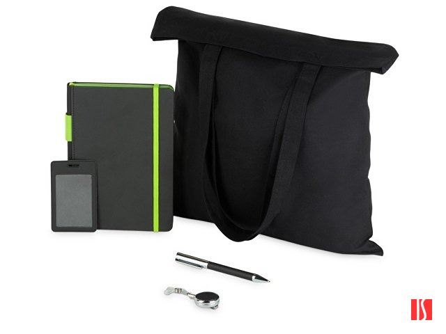 Купить Welcome pack "Favorite Boss", черный/зеленое яблоко Welcome pack "Favorite Boss", черный/зеленое яблоко