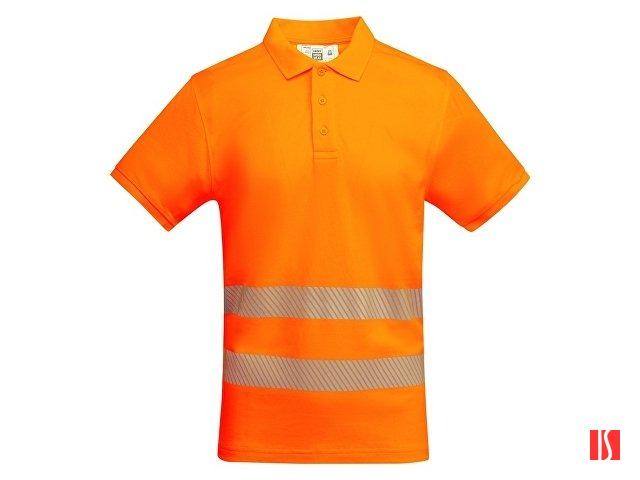 Рубашка поло "Atrio" мужская, неоновый оранжевый