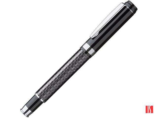 Ручка роллер металлический  Uma "Carbon R", черный