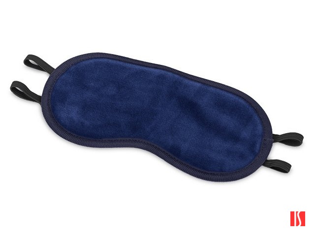 Маска для глаз Dream из полиэстер спандекс плюш, синий