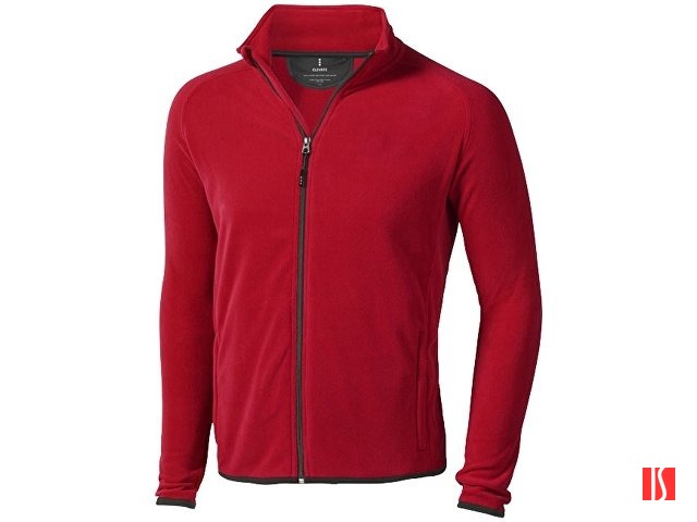 Куртка флисовая "Brossard" мужская, красный